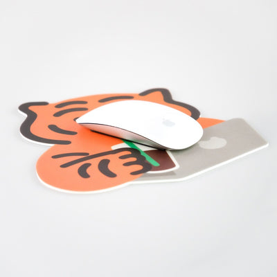 Cafe Study Tiger PVC mouse pad 2 types