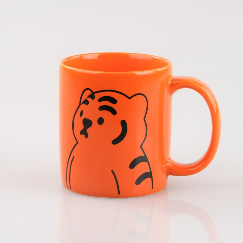 Fat tiger ceramic mug cup 4 types