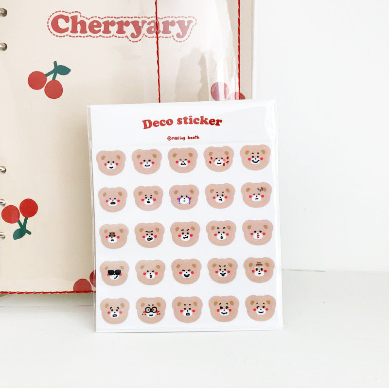Diary Deco sticker pack bebe&amp;mood