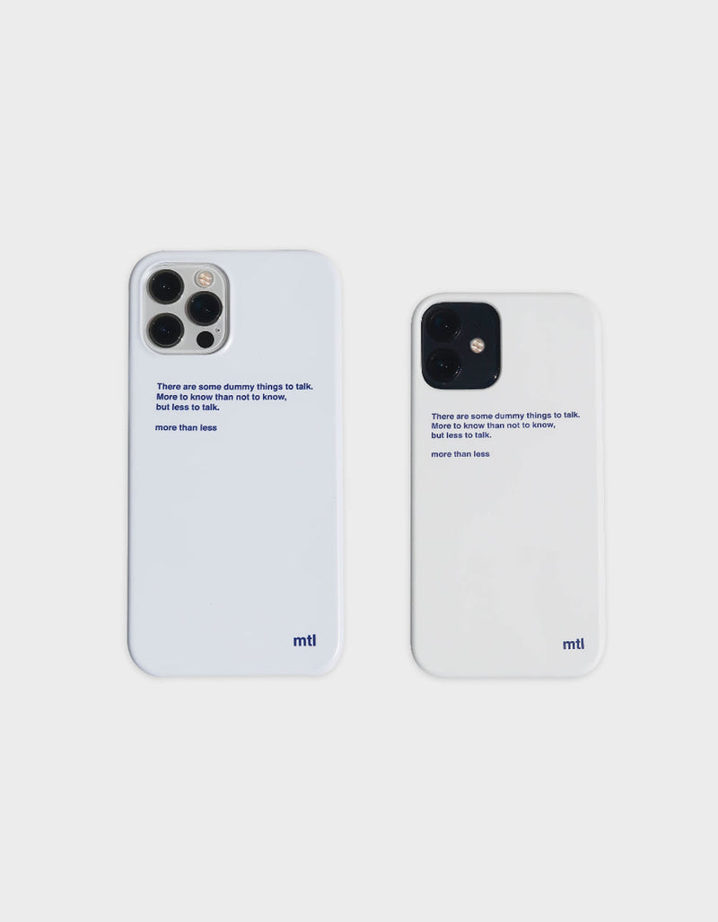 [mtl] Iphone Case (12, 12pro, 12mini) (3colors)