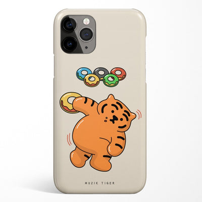 Doughnut frisbee Tiger 4種 iPhoneケース