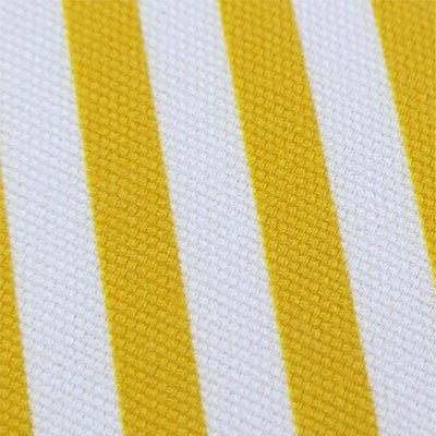 London Stripe Yellow クッションカバー 50x50