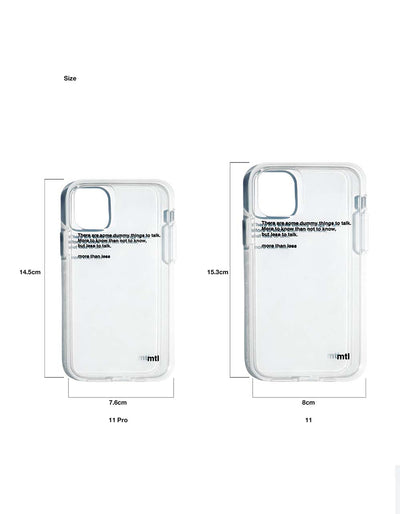 Clear Iphone Case (12/12pro, 12mini)