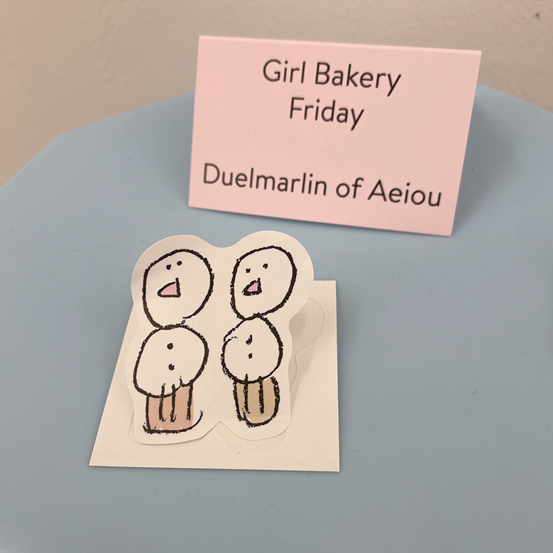 Girl Bakery ステッカー／Friday 6枚セット