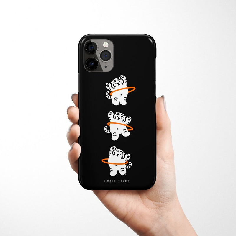 Hula-Hoop Tiger iPhone case 4 types