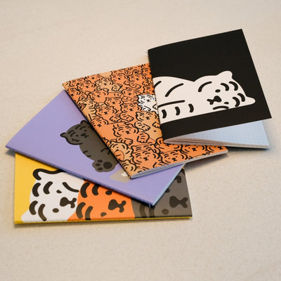 Lying tiger sewing machine notebook