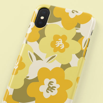 レモンペーパーホワイト  iPhoneケース