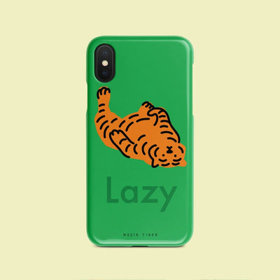 Lazy tiger  iPhoneケース