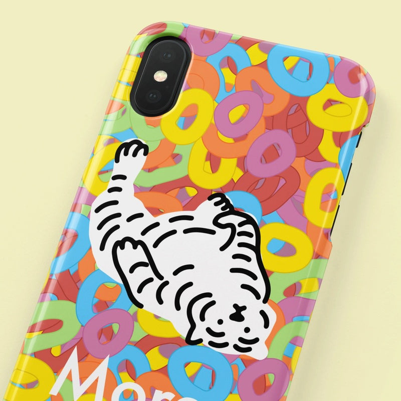 More tiger Fruit ring iPhone case
