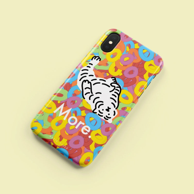 More tiger Fruit ring  iPhoneケース