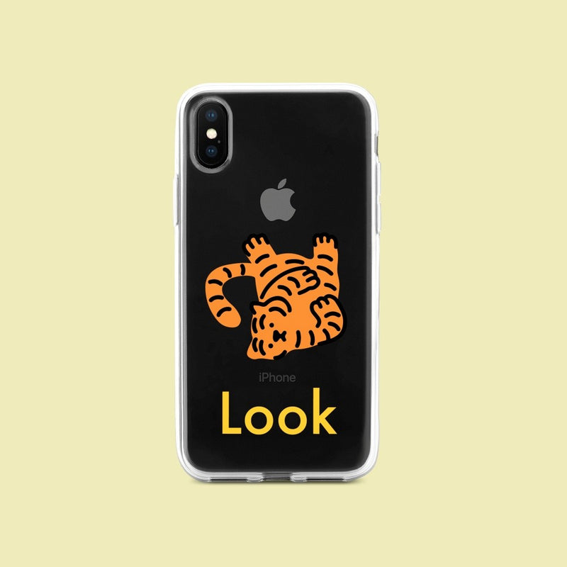 Look tiger  iPhoneケース