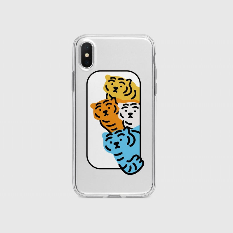 Friends tiger  iPhoneケース