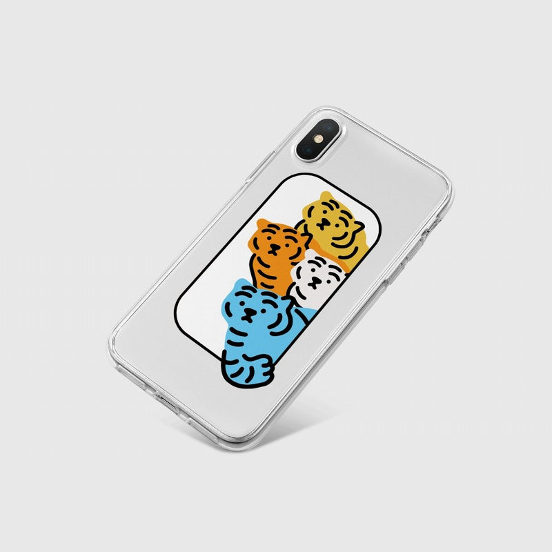Friends tiger iPhone case