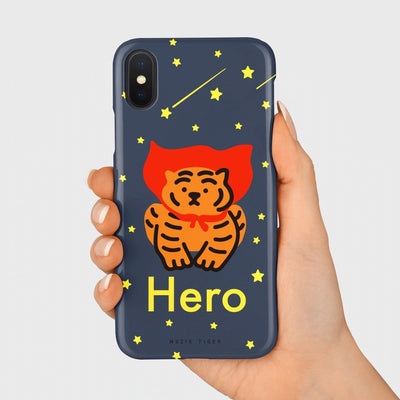 Hero tiger iPhone case