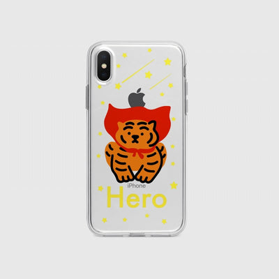 [12PM] Hero tiger  iPhoneケース