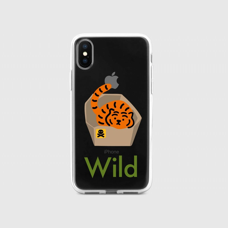 Wild tiger  iPhoneケース
