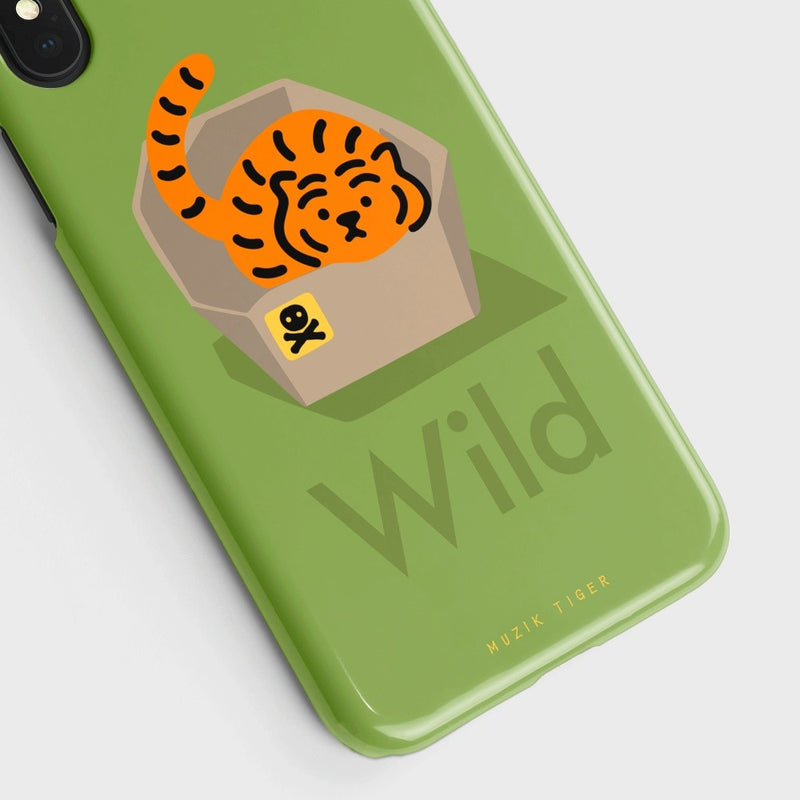 Wild tiger iPhone case