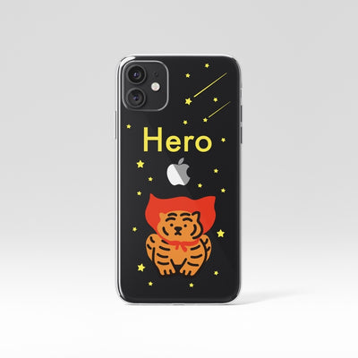 [12PM] Hero tiger  iPhoneケース
