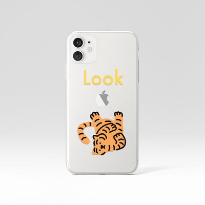Look tiger iPhone case