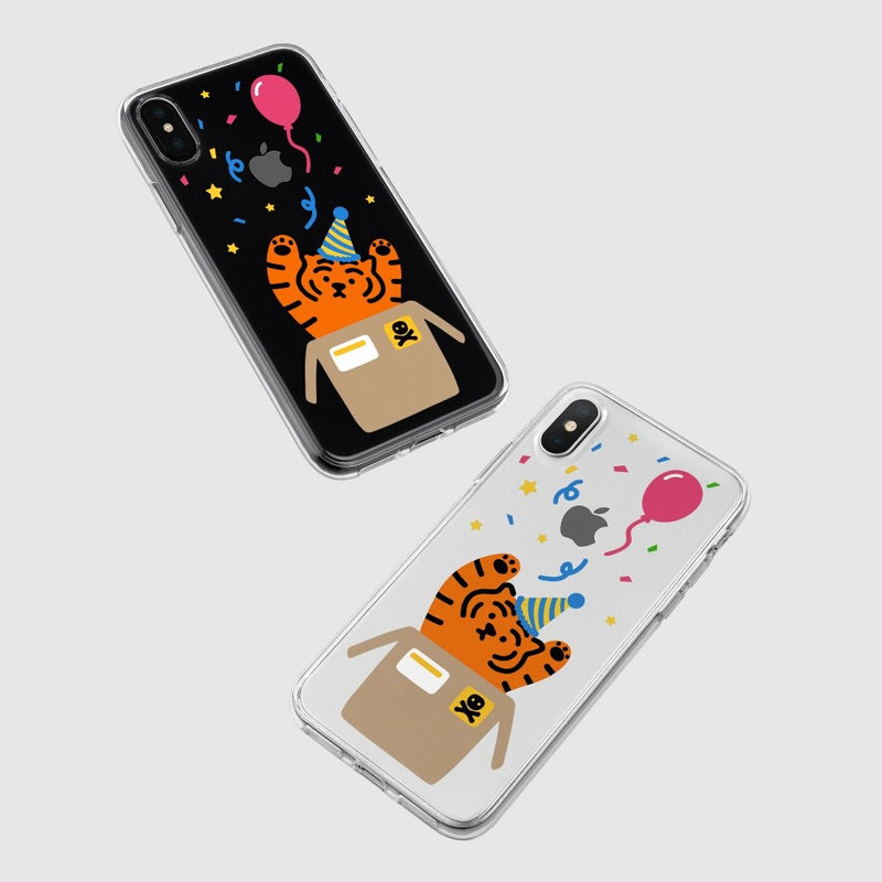 Party tiger 4 types iPhone case