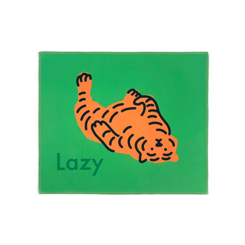 lazy tiger mouse pad