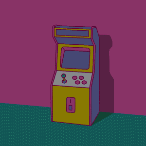 Pixel game machine  ２種   iPhoneケース