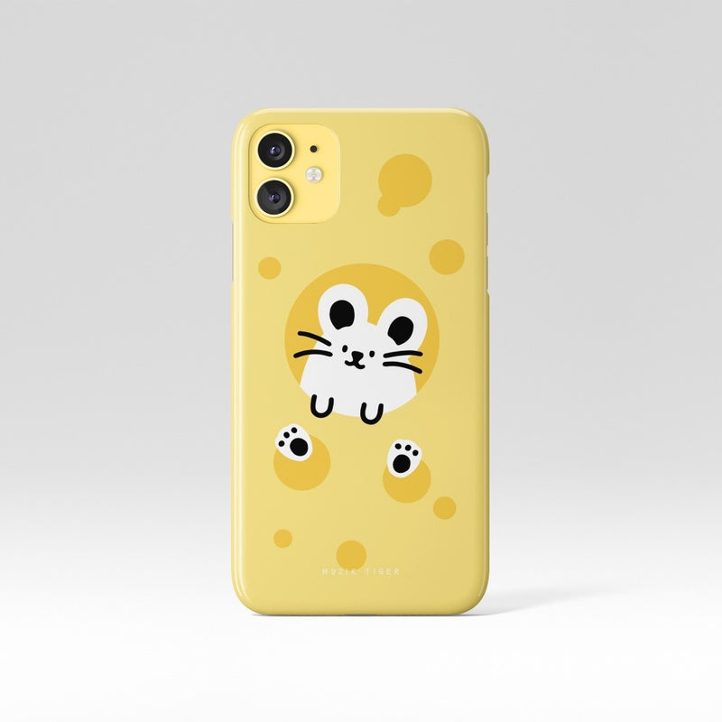 Cheese mouse iPhone case