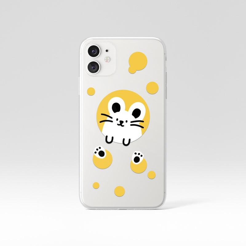 Cheese mouse iPhone case