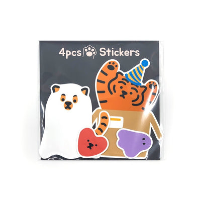 Party Tiger Peace Sticker