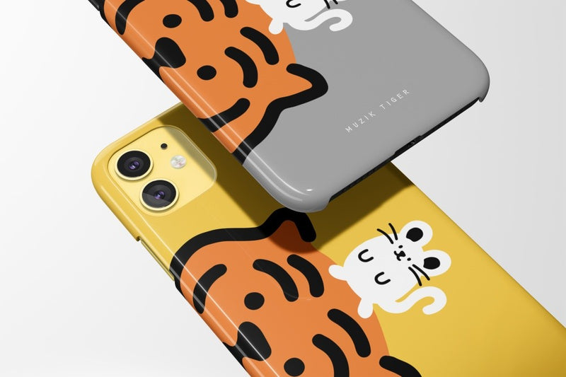 Tiger &amp; Mouse 3 Types iPhone Case