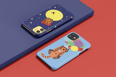 moon hero tiger iphone case