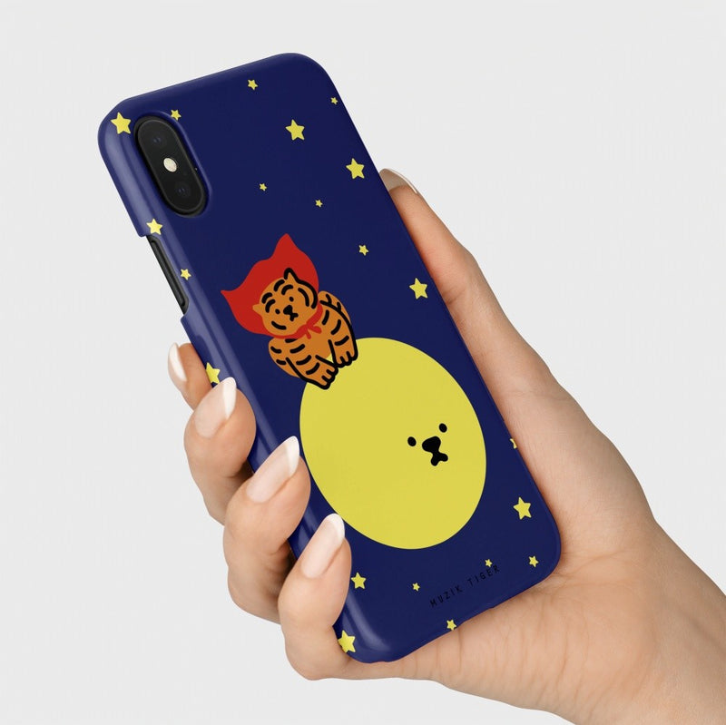 moon hero tiger iphone case