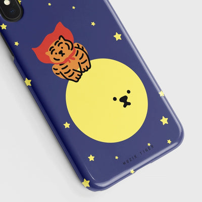 Moon hero tiger  iPhoneケース