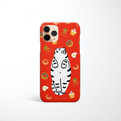 XL tiger 4 types iPhone case