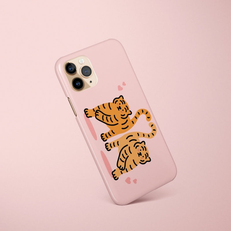 Heart tiger 2種  iPhoneケース