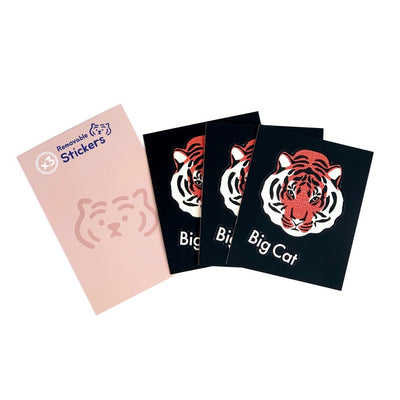 [12PM] Flour tiger Removable Sticker