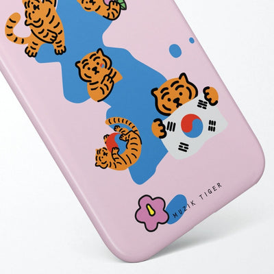 Korea tiger edition 3  iPhoneケース