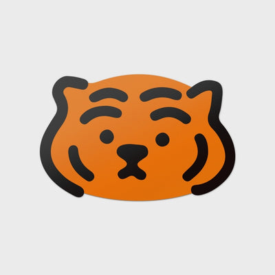 tiger big removable sticker