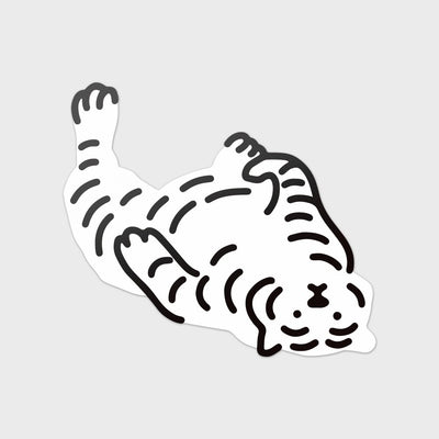 More Tiger Big Removable Sticker