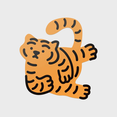 [12PM] Look Tiger ビッグリムーバブルステッカー