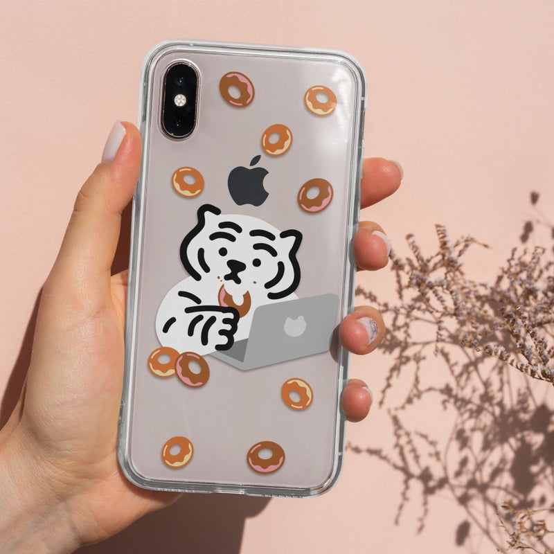 Doughnut holic tiger 4種  iPhoneケース