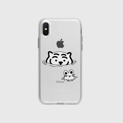 Swimming tiger & mouse 3種  iPhoneケース