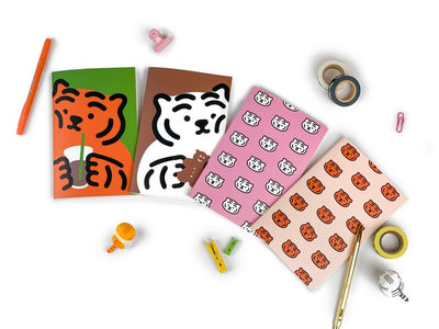 Cookie tiger sewing machine notebook