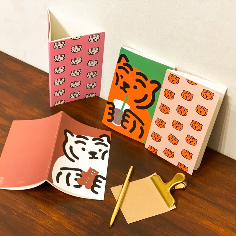 Tiger Sewing Notebook