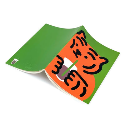 [12PM] Americano tiger sewing machine notebook