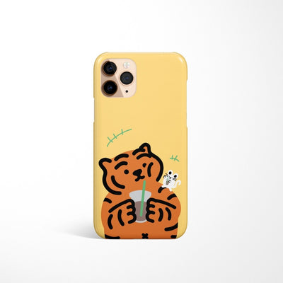 Coffee tiger / Beer tiger  iPhoneケース