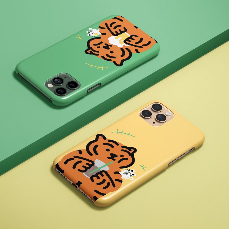 Coffee tiger / Beer tiger  iPhoneケース