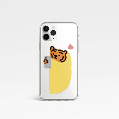 Blanket tiger  iPhoneケース
