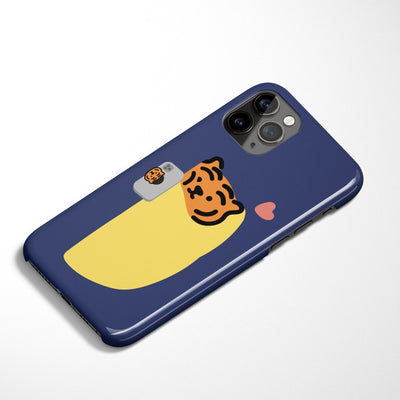 Blanket tiger iPhone case