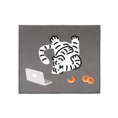 donut tiger mouse pad